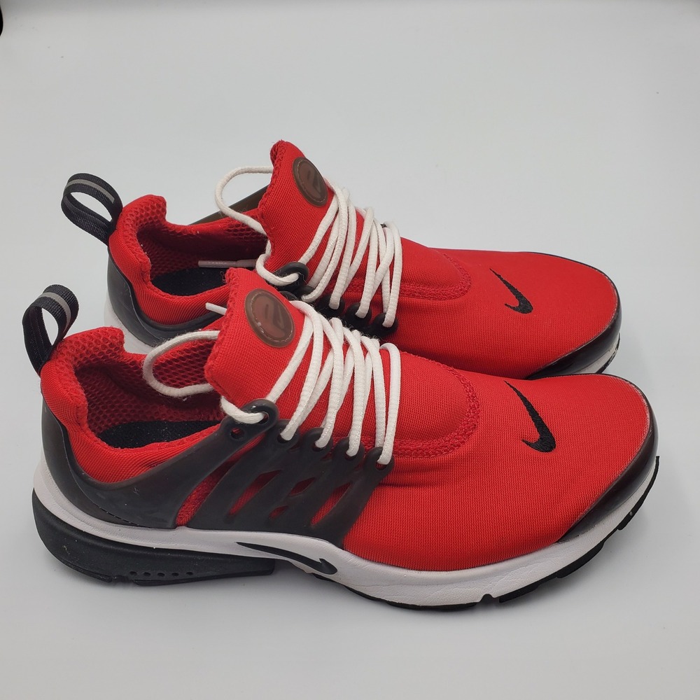 Nike Air Presto NikeID Red Black White Running Shoes 846440-992 Womens Size 8